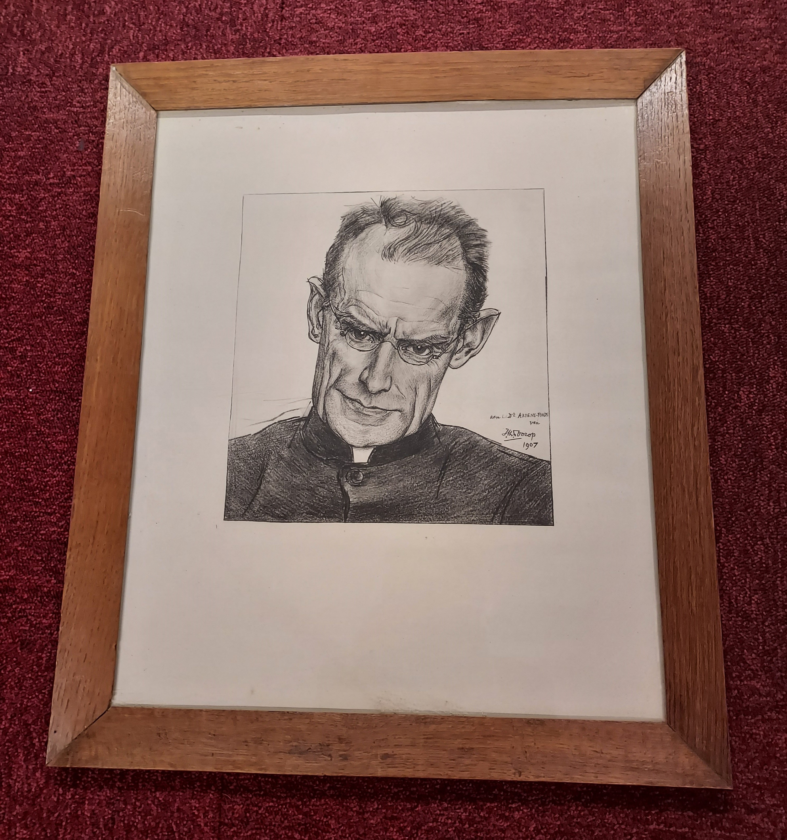 08 Alphons Ariens litho Sobrietas  1938 A3 formaat